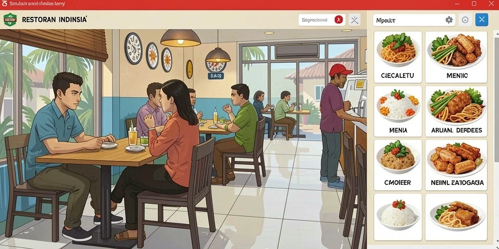 Tampilan slot yang mengesankan dengan tema modern.