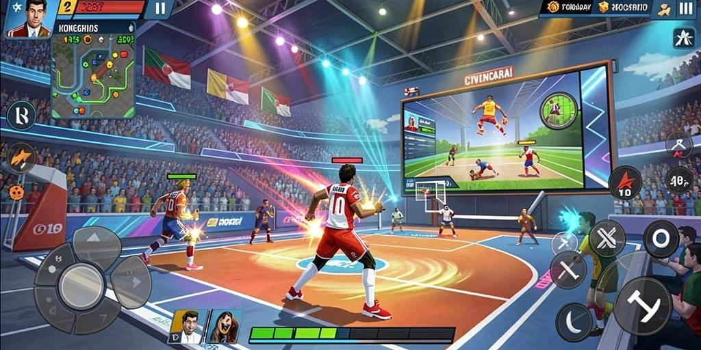 Tampilan awal permainan dengan banyak pilihan slot.