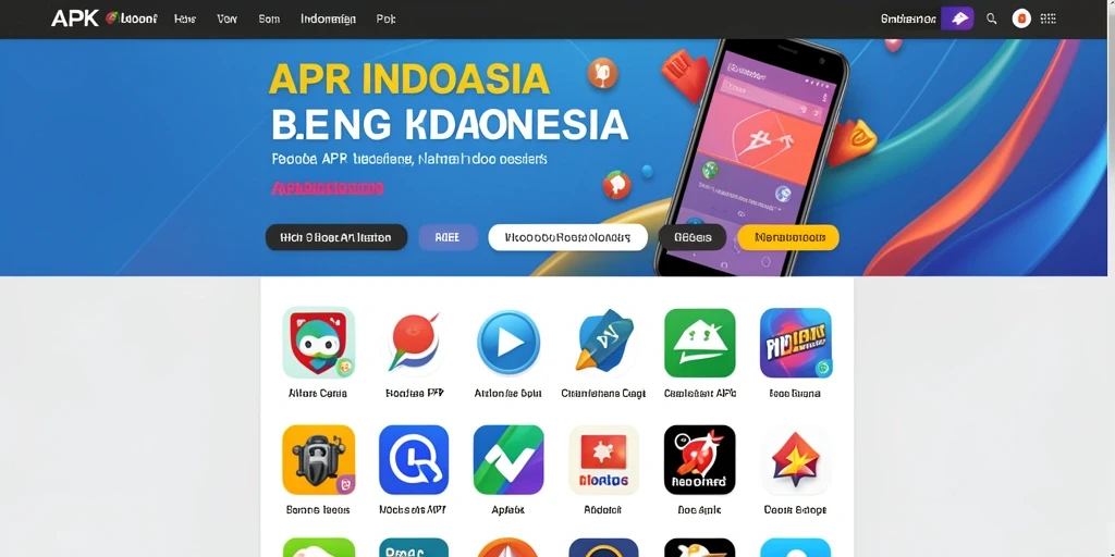 Tampilan awal antarmuka yang menarik dan mudah digunakan.