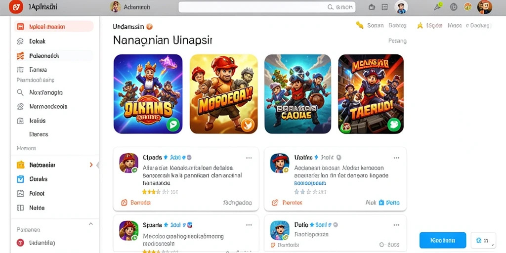 Gambaran dunia petualangan yang kaya dan menarik.