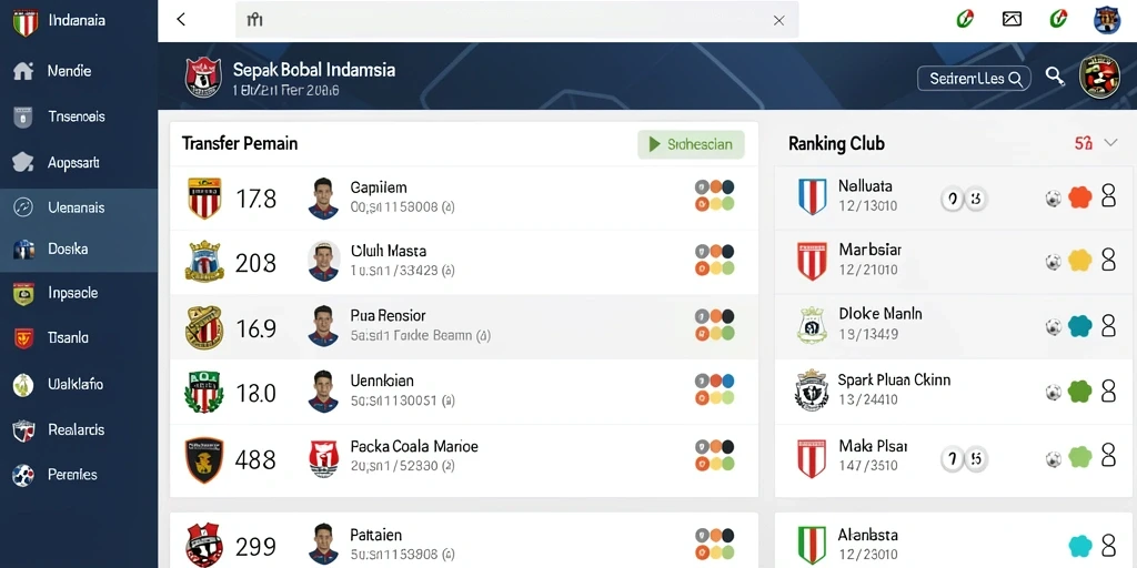 Tampilan awal yang menarik dengan menu navigasi yang intuitif.