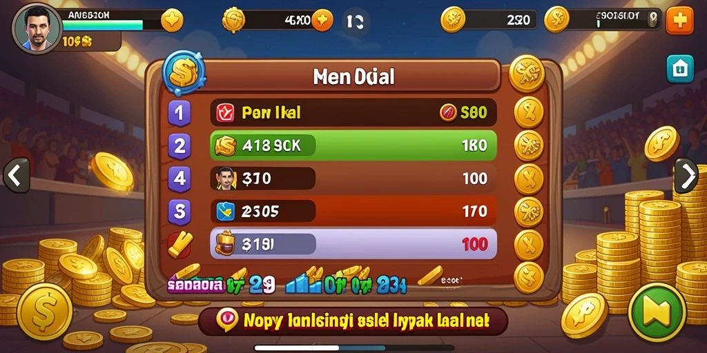 Screenshot menunjukkan tampilan level yang menarik dan berwarna-warni.