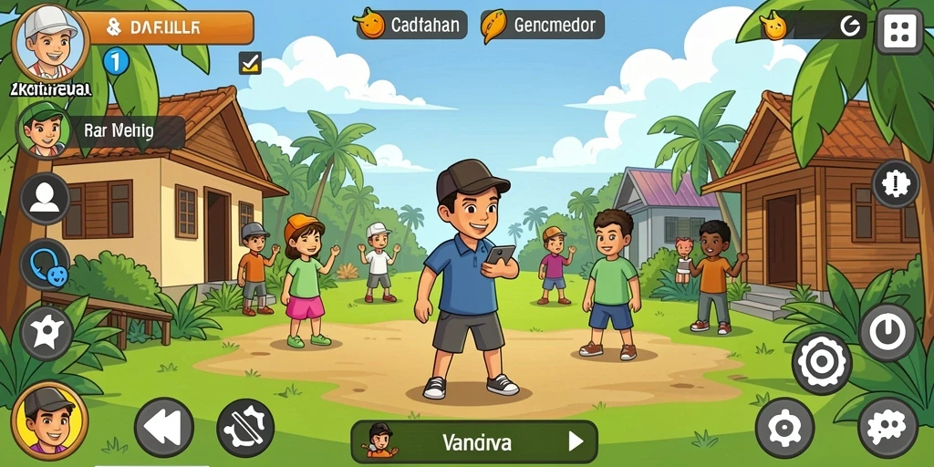 Tampilan utama aplikasi PLAYWIN123 yang menarik.