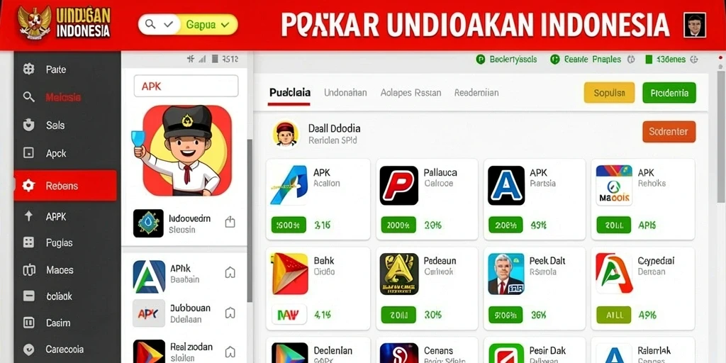 Tampilan antarmuka yang menarik dan user-friendly.