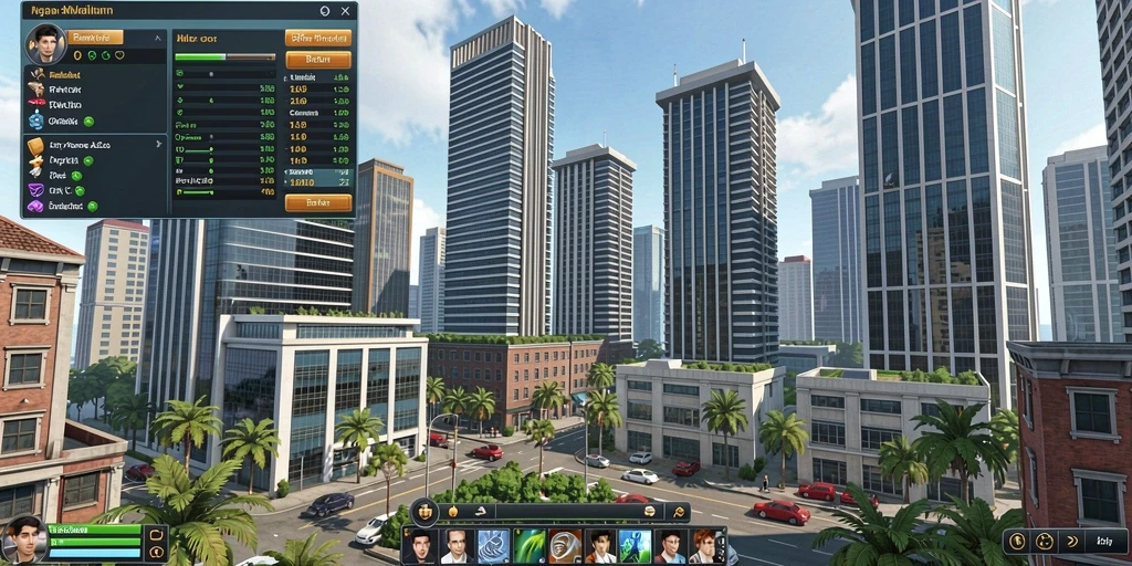 Tampilan mesin slot yang memukau dan modern.