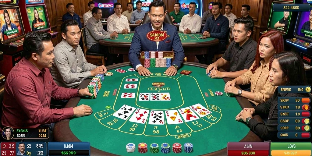 Tangkapan layar pertama menunjukkan antarmuka pengguna yang menarik.