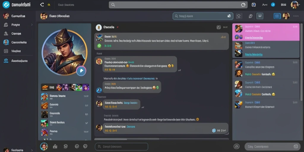 Screenshot yang menunjukkan antarmuka permainan yang menarik.