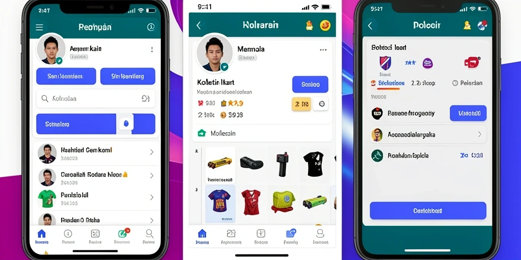 Tampilan antarmuka yang menarik dan mudah digunakan.
