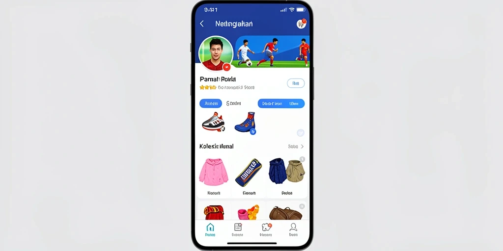 Tampilan antarmuka yang user-friendly.